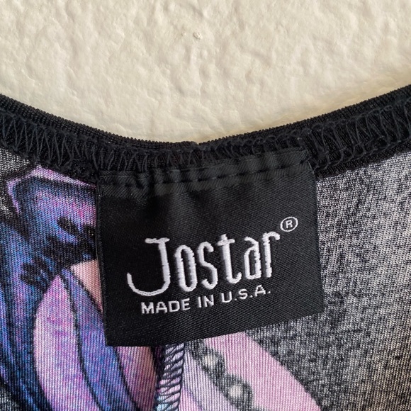 Jostar Poly Spandex Travel Knit Slinky Stretch Floral Dress - Picture 9 of 9